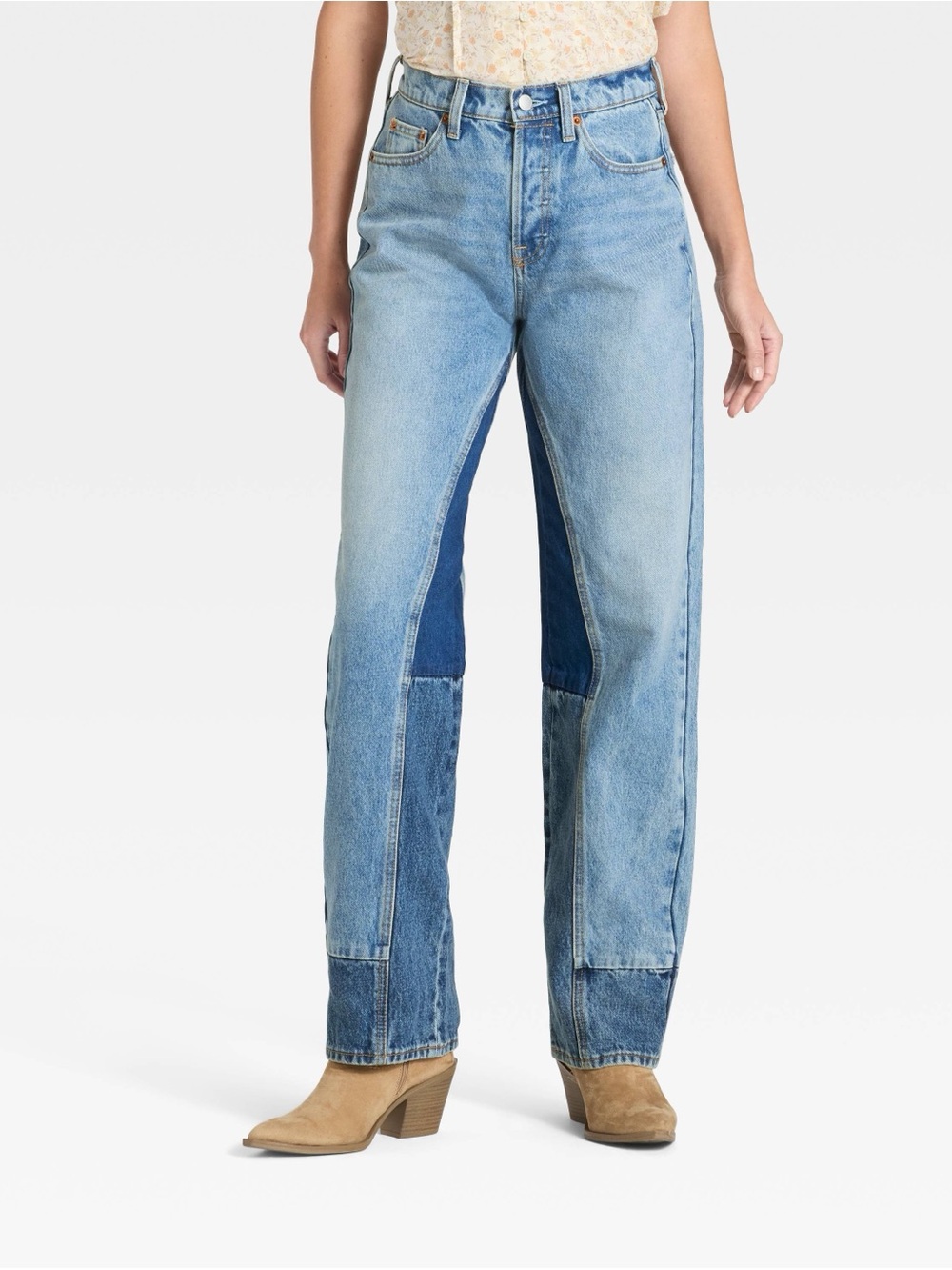 Women's Mid-Rise 90's Baggy Denim Jeans - Universal Thread™ Medium Wash
